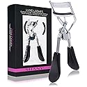 SHANY Luxe Lashes Eyelash Curler - Professional Makeup Tool with Two Silicone Replacement Pads, Gentle Curl, Crease-Free, No Pinching Or Pulling Beauty & Personal Care SHANY