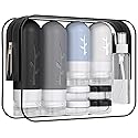 Vinofes 16 Pack Travel Size Toiletries Kits - Leak Proof TSA Approved Travel Bottles for Toiletries Essential - BPA Free Travel Containers Beauty & Personal Care Vinofes