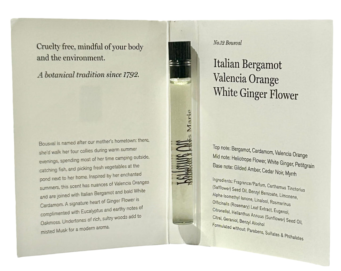 Sample Perfume Oil | Maison Louis Marie Beauty & Personal Care Maison Louis Marie