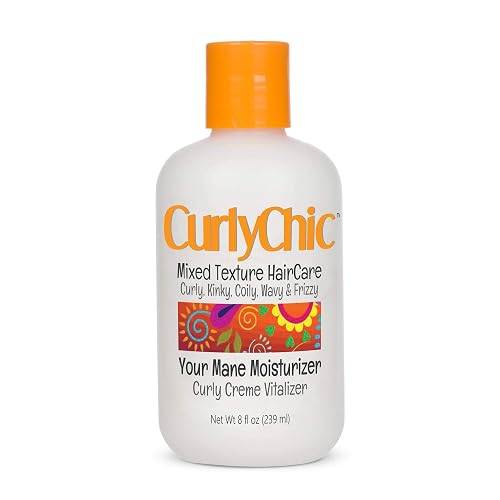 Curly Chic Mixed Haircare Your Mane Moisturizer, 8 Oz,Pack of 3 Beauty & Personal Care Curly Chic