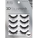 Ardell 3D Faux Mink Lashes 854 - Lightweight False Eyelashes with Invisiband, Dramatic Volume and Flare, 4-Pair, 1-Pack Beauty & Personal Care Ardell