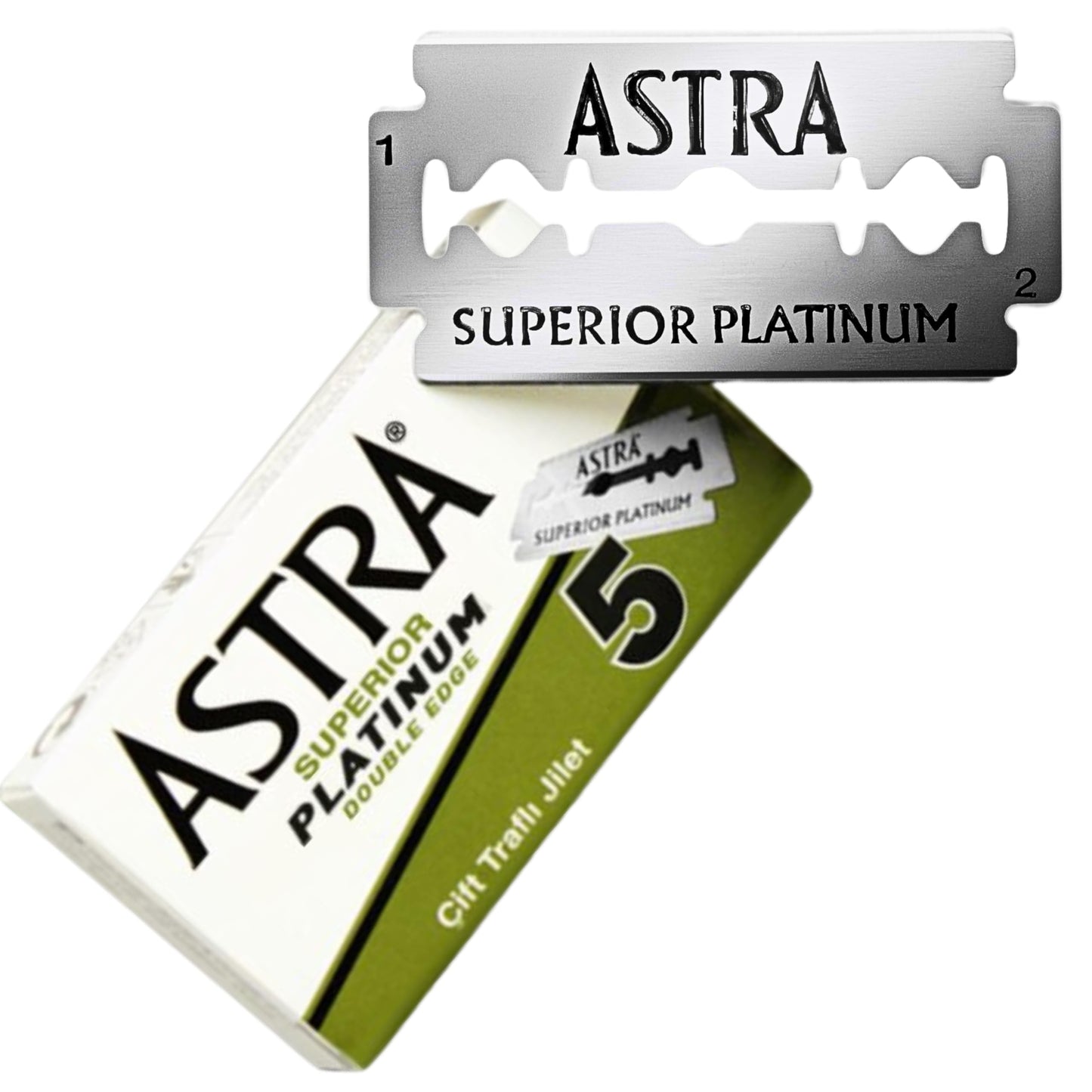 The Shave Factory -Astra Platinum Double Edge Safety Razor Blades (100 Count),Smooth&Sharp DE Razor Blades for Men,Stainless Steel Safety Razor Beauty and Personal Care the shave factory