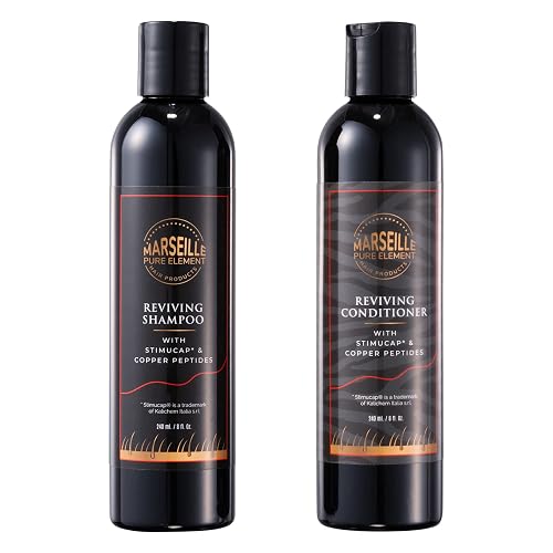 Marseille Pure Element Reviving Shampoo & Conditioner set Beauty & Personal Care Marseille Pure Element