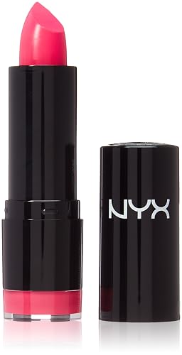NYX PROFESSIONAL MAKEUP Extra Creamy Round Lipstick - Pink Lyric (Bright Blue-Toned Pink) Beauty & Personal Care NYX PROFESSIONAL MAKEUP