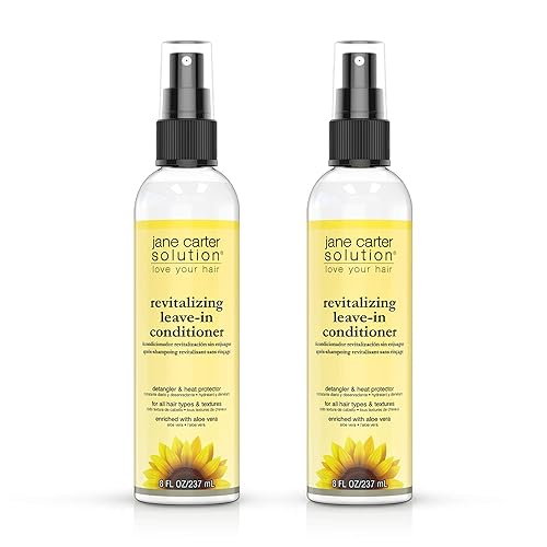 Jane Carter Revitalizing Leave-In Conditioner, 8 oz, 2 pk Beauty & Personal Care Jane Carter Solution