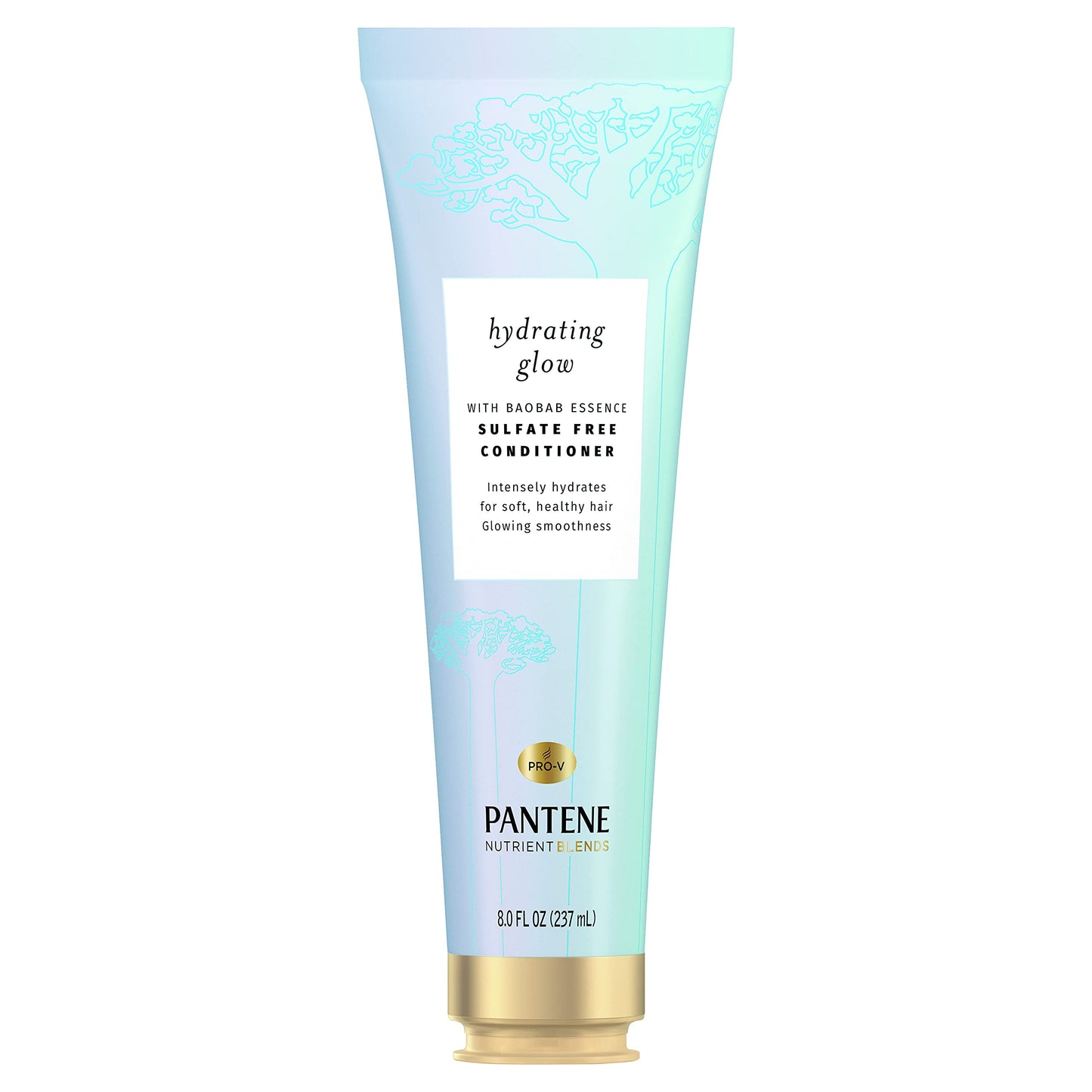 Pantene Sulfate Free Conditioner, Hydrates Dry Damaged Hair, Nutrient Blends with Baobab Essence, Safe for Color Treated Hair, 8.0 oz Beauty & Personal Care Pantene