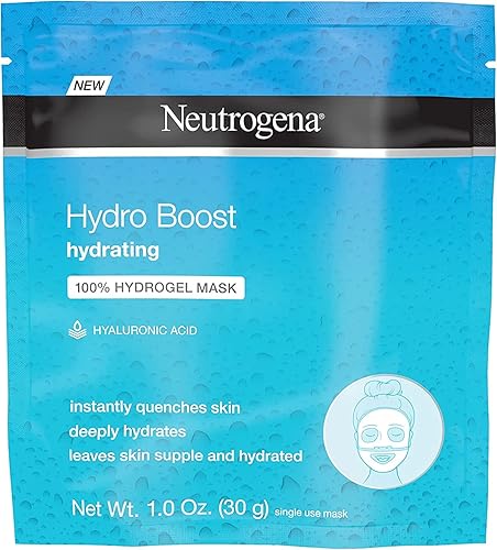 Neutrogena Hydro Boost and Hydrating Hydrogel Mask 1 Ounce (4 Pack) Beauty & Personal Care Neutrogena