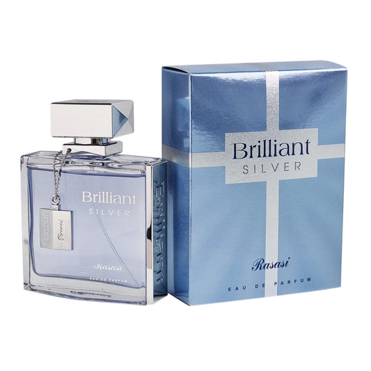 RASASI Brilliant Silver Eau De Parfum 100 Ml. Beauty & Personal Care RASASI