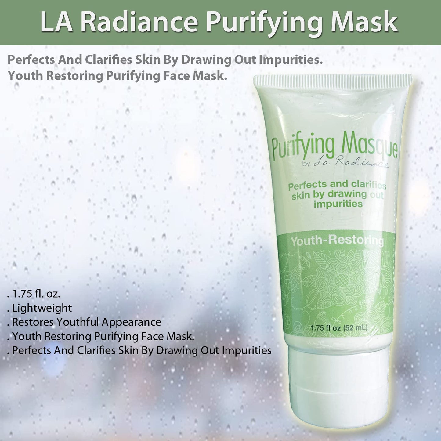 EarLift LA Radiance Purifying Mask Restores Youthful Appearance Perfects and Clarifies Skin 1.75 fl. oz. Beauty & Personal Care EarLift