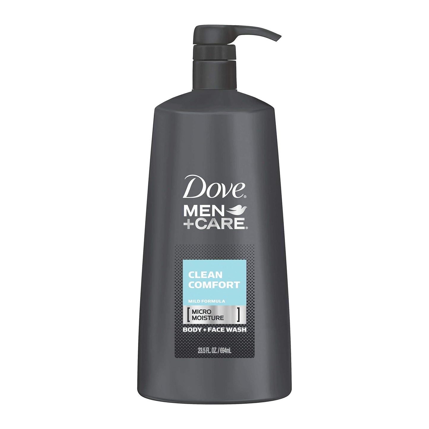 Dove Men+Care Body Wash and Face Wash Pump For Fresh, Healthy-Feeling Skin Clean Comfort Cleanser That Effectively Washes Away Bacteria While Beauty & Personal Care DOVE MEN + CARE