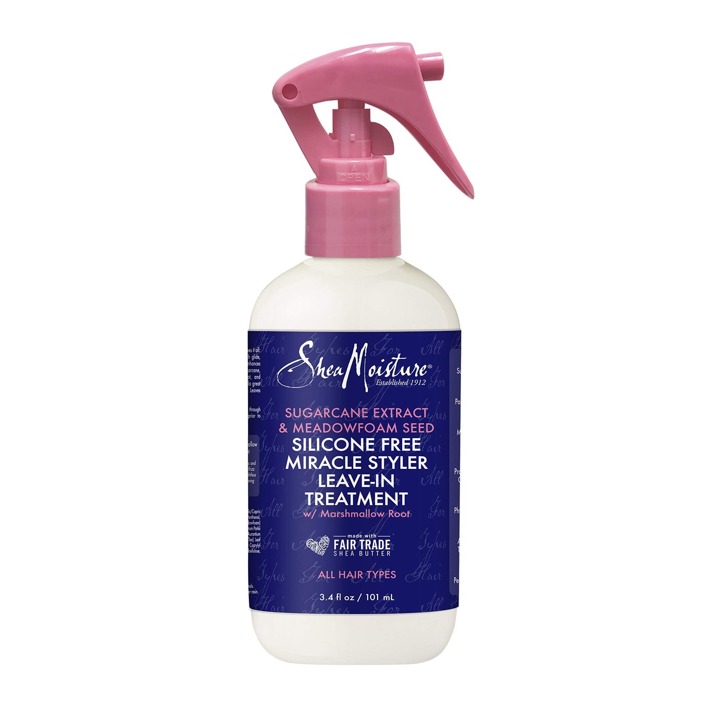 SheaMoisture Silicone Free Miracle Styler Leave-In Hair Treatment Trvl, 3.4 Fl Oz Beauty & Personal Care Shea Moisture