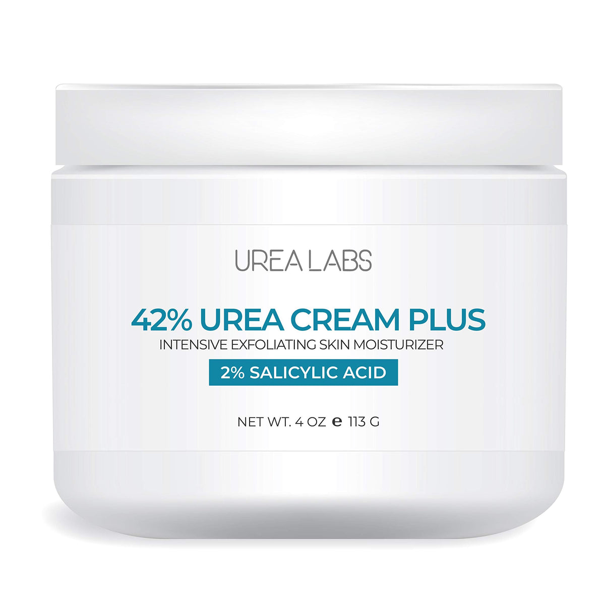 UREA LABS 42% Urea Cream + 2% Salicylic Acid 4oz – Maximum Strength Foot & Skin Repair, Deep Exfoliation & Hydration for Cracked Heels Beauty & Personal Care UREA LABS
