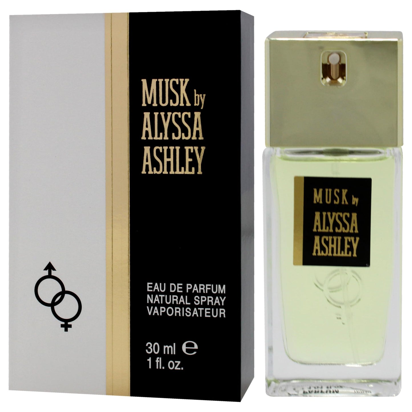 Alyssa Ashley Musk - Perfume for Men and Women with Citrus and Sicilian Bergamot - Travel Size Perfume Mini Fragrances - 1 oz EDP Spray Beauty & Personal Care ALYSSA ASHLEY