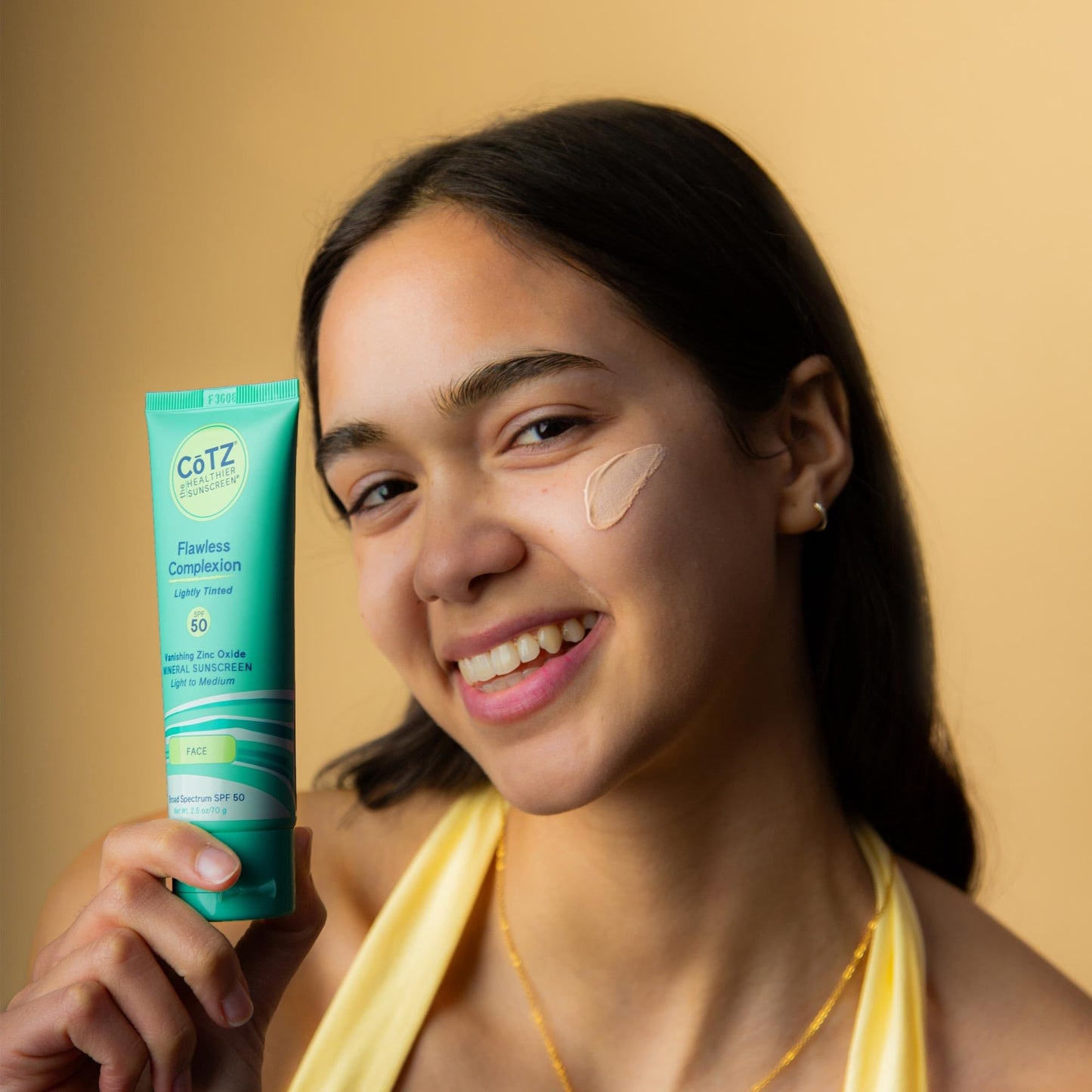 CoTZ Skincare | Flawless Complexion | Lightly Tinted | Facial Mineral Sunscreen Broad Spectrum SPF 50; 2.5 oz / 70 g Beauty & Personal Care CoTZ