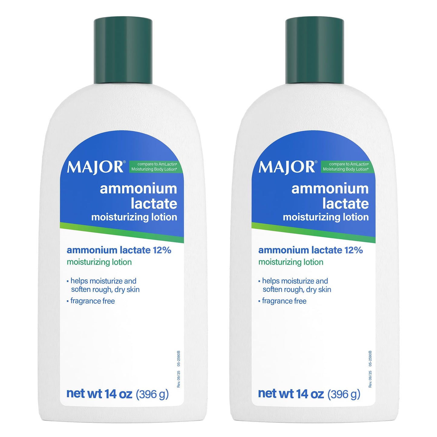 Major Ammonium Lactate 12% Moisturizing Lotion - Lactic Acid Lotion - Helps Moisturize and Soften Rough, Dry Skin - Daily Body Lotion - Fragrance-Free Beauty & Personal Care MAJOR