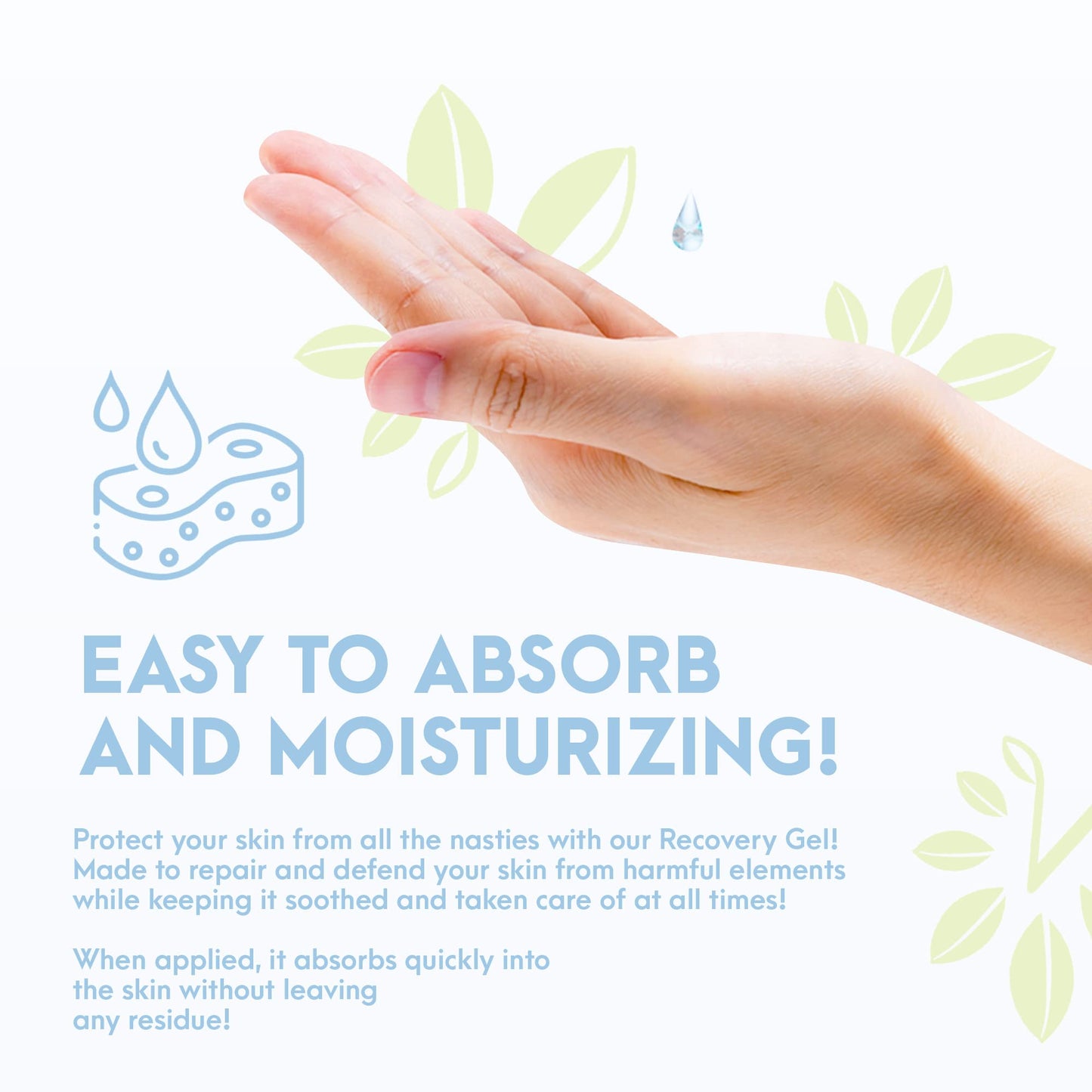 Aloe Vera Recovery Gel 6 oz - Natural Tone Organic Skincare Beauty & Personal Care Natural Tone Organic Skincare