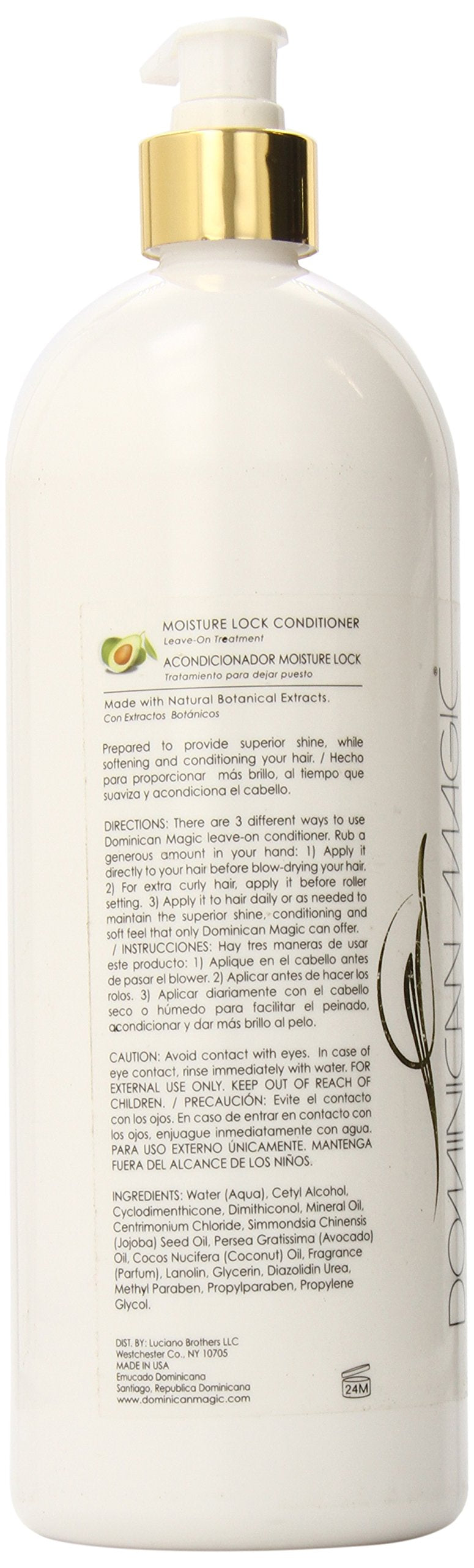 DOMINICAN MAGIC Moisture lock Leave-In Conditioner 32.oz Beauty & Personal Care DOMINICAN MAGIC