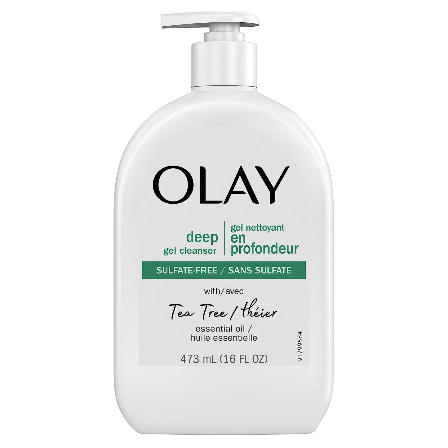 Olay Deep Gel Cleanser with Tea Tree Essential Oil, 16 Oz Beauty & Personal Care Olay