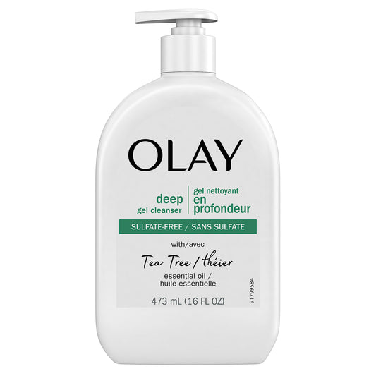Olay Deep Gel Cleanser with Tea Tree Essential Oil, 16 Oz Beauty & Personal Care Olay