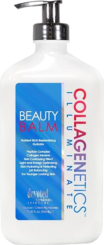 Devoted Creations Collagenetics Beauty Balm - Nutrient Rich Replenishing Post Light Hydrator Beauty & Personal Care Devoted Creations