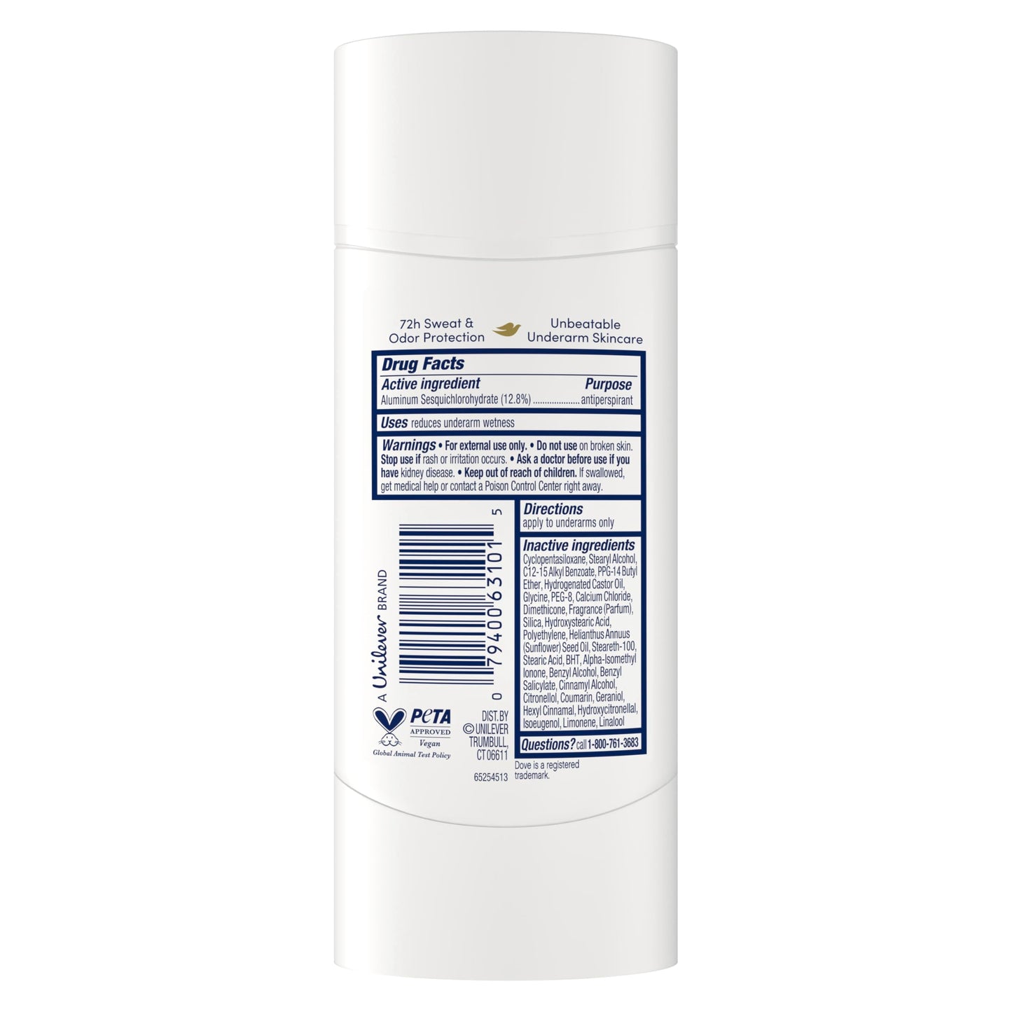 Dove Advanced Care Antiperspirant Deodorant Stick Sheer Fresh for Soft, Resilient Skin, with No White Marks & 72-Hour Sweat & Odor Protection, 2.6 oz Beauty and Personal Care Dove