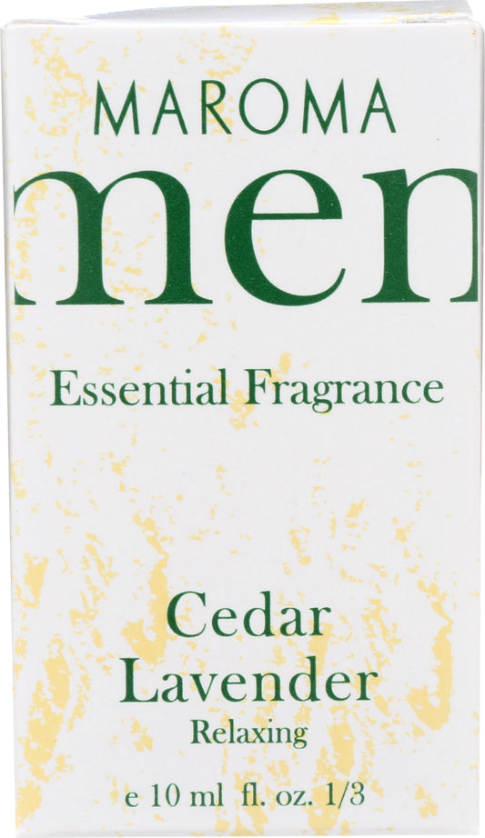 MAROMA Cedar Lavender Perfume, 0.33 FZ Beauty & Personal Care Maroma
