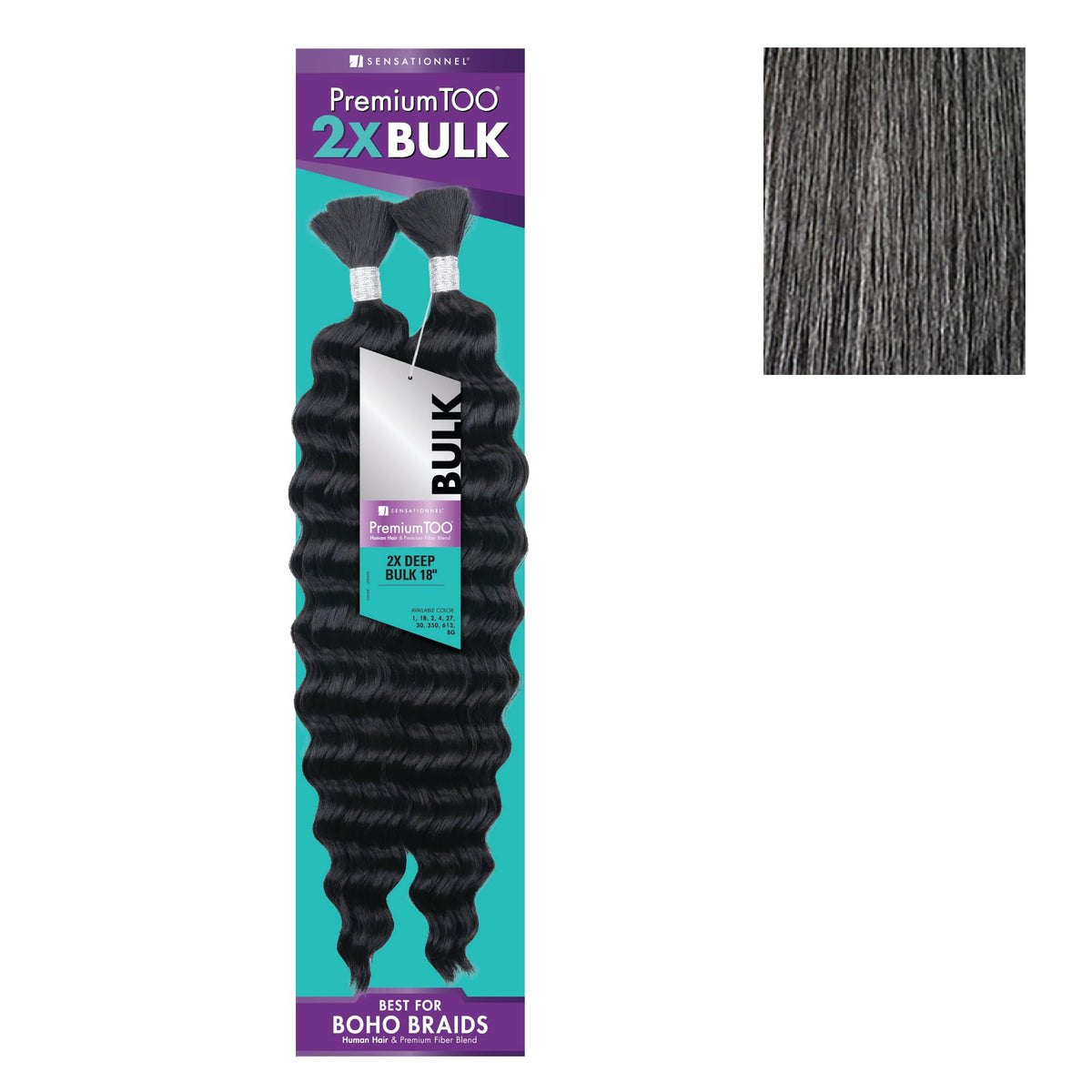 Sensationnel PremiumToo Bulk Weaving-2X Deep,1 Pack 18 inch, M44