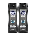 White Rain Mens Body Wash, 12 fl oz, Pack of 2 - Body Wash for Men with Vitamin E, Aloe & Marine Extracts, Paraben Free Shower Gel, Cool Ocean Wave Beauty & Personal Care White Rain