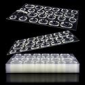 Allstarry 288pcs (12 Sheets) Adhesive Tabs Waterproof Breathable Glue Tabs Double-Sided Nail Jelly Sticker Super Sticky Fake Nail Glue Stickers Beauty & Personal Care Allstarry