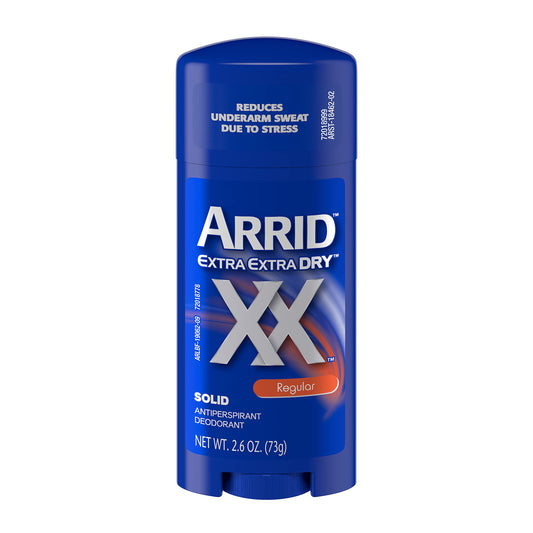 Arrid XX Antiperspirant/Deodorant, Maximum Strength, Solid, Regular 2.7 oz (77 g) Beauty and Personal Care Arrid