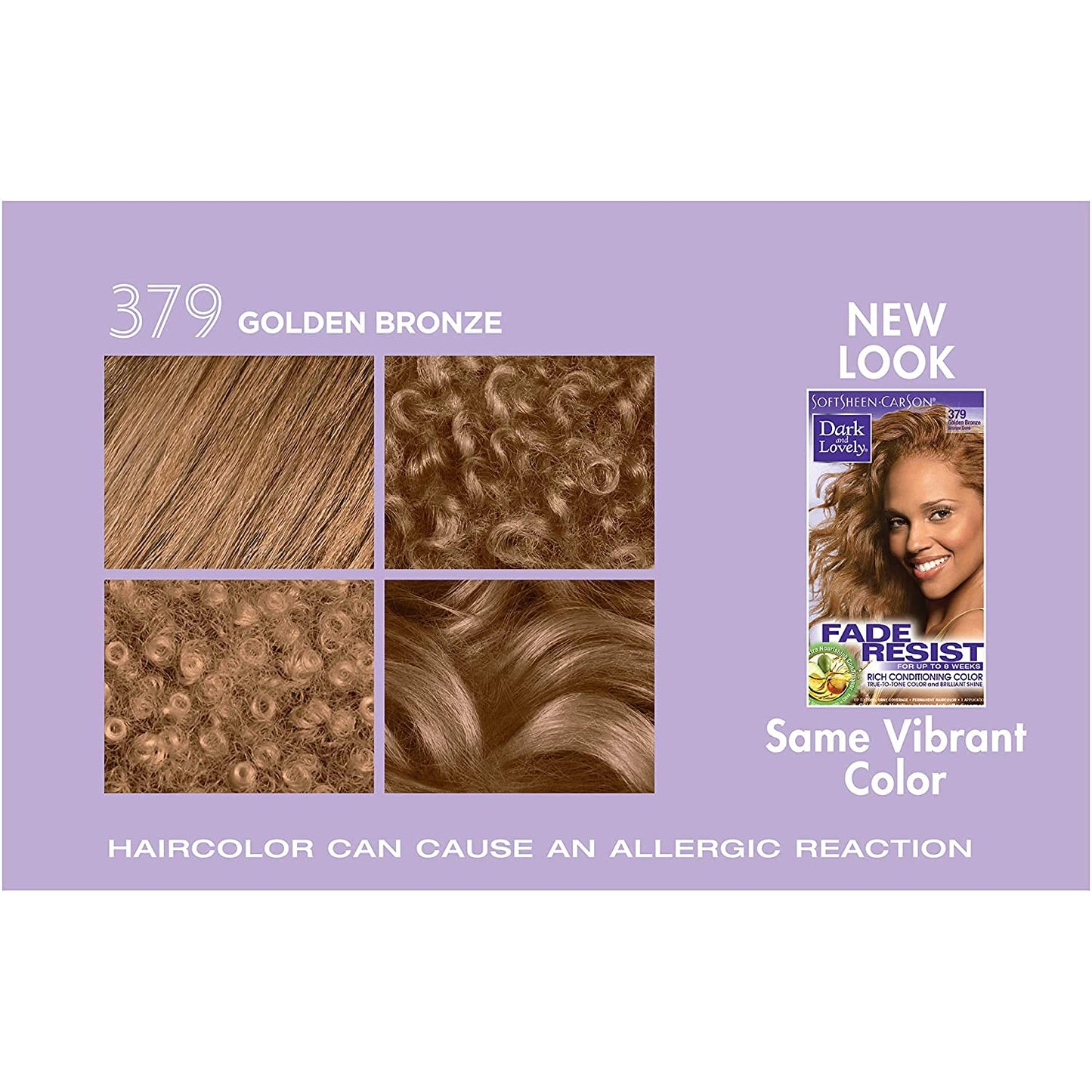 Dark & Lovely Color #379 Golden Bronze (Pack of 6) Beauty & Personal Care Dark & Lovely