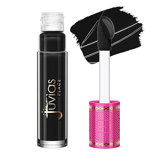 Juvia's Place Velvety Matte Liquid Lipstick Ebony - Hydrating, Long-Wearing, Velvety Soft & Feather Light - Hyperpigmented Creamy Matte Lipstick for Beauty & Personal Care Juvia's Place