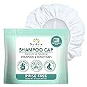 No Water Rinse Free Shampoo Cap by Nurture | Microwavable Hair Washing & Conditioning Shower Caps | Waterless Bathing | Disposable & Hypoallergenic Beauty & Personal Care Nurture Valley
