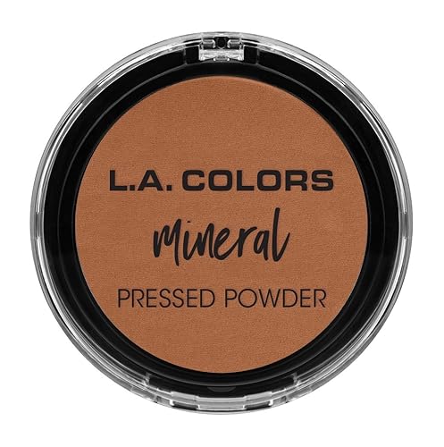 L.A. COLORS Mineral Pressed Powder, Toasted Almond CMP380 Beauty & Personal Care L.A. COLORS