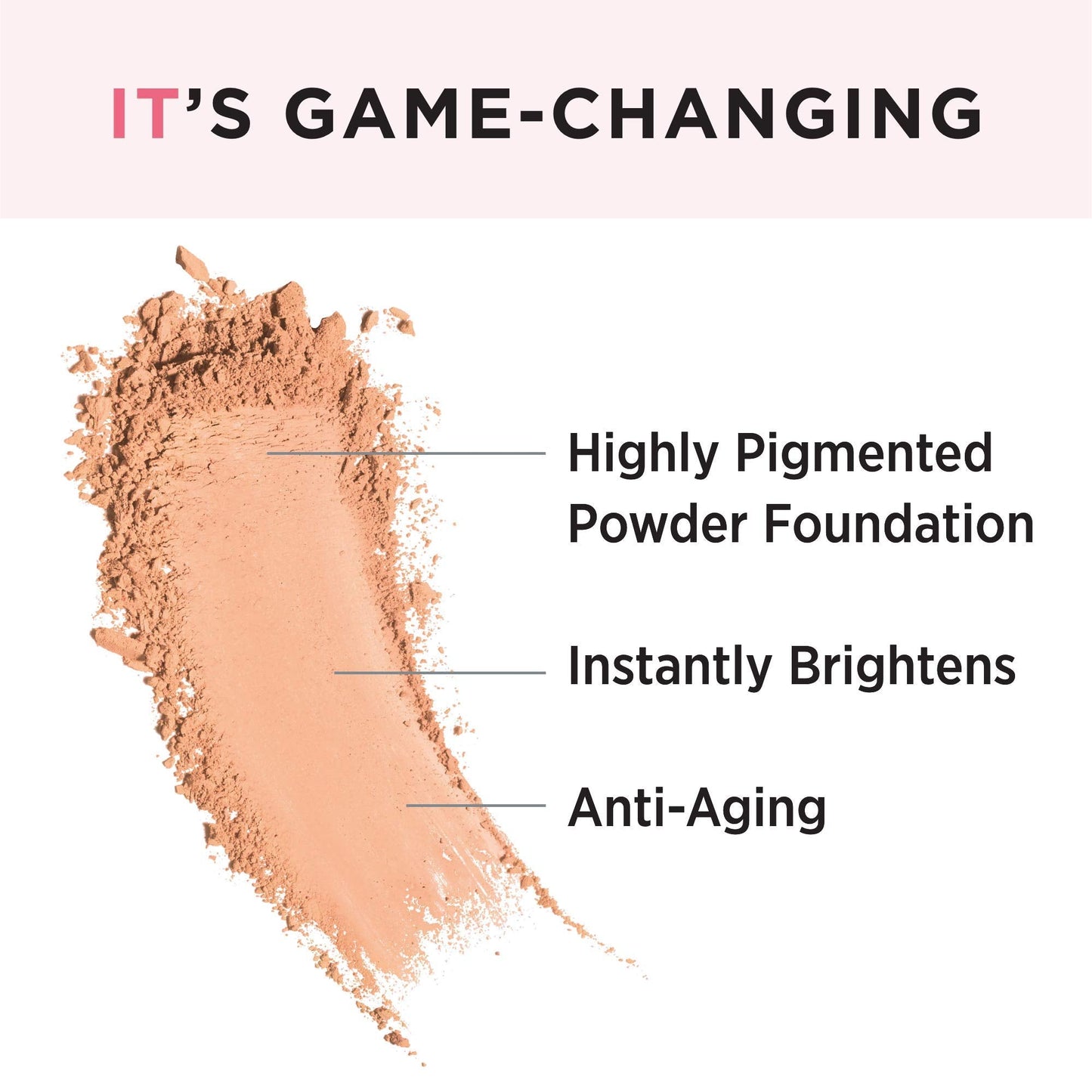 IT Cosmetics Celebration Foundation Illumination, Tan (W) - Full-Coverage, Anti-Aging Powder Foundation - Blurs Pores, Wrinkles & Imperfections - 0.3 Beauty & Personal Care IT Cosmetics