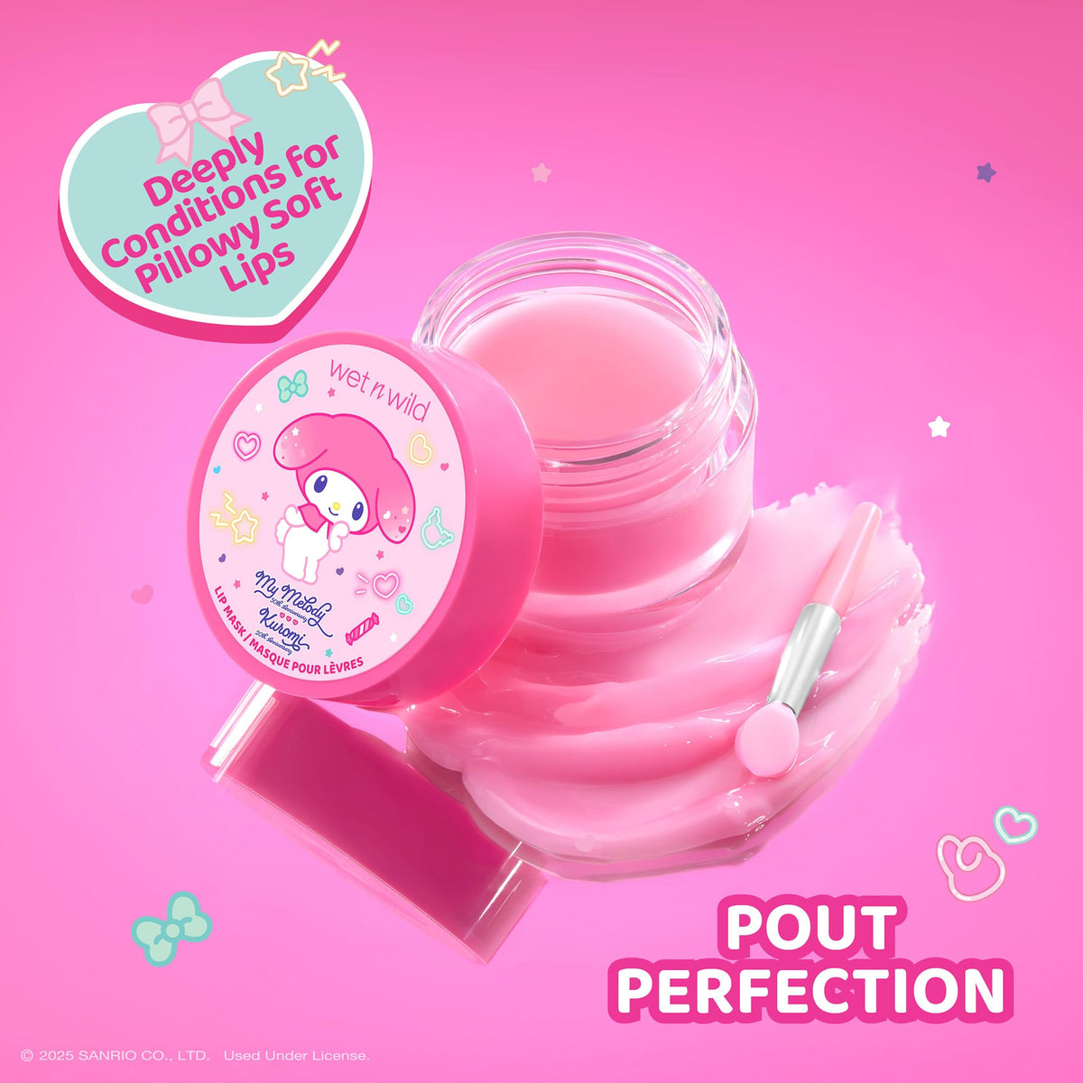 wet n wild My Melody and Kuromi Lip Mask - Hugs!