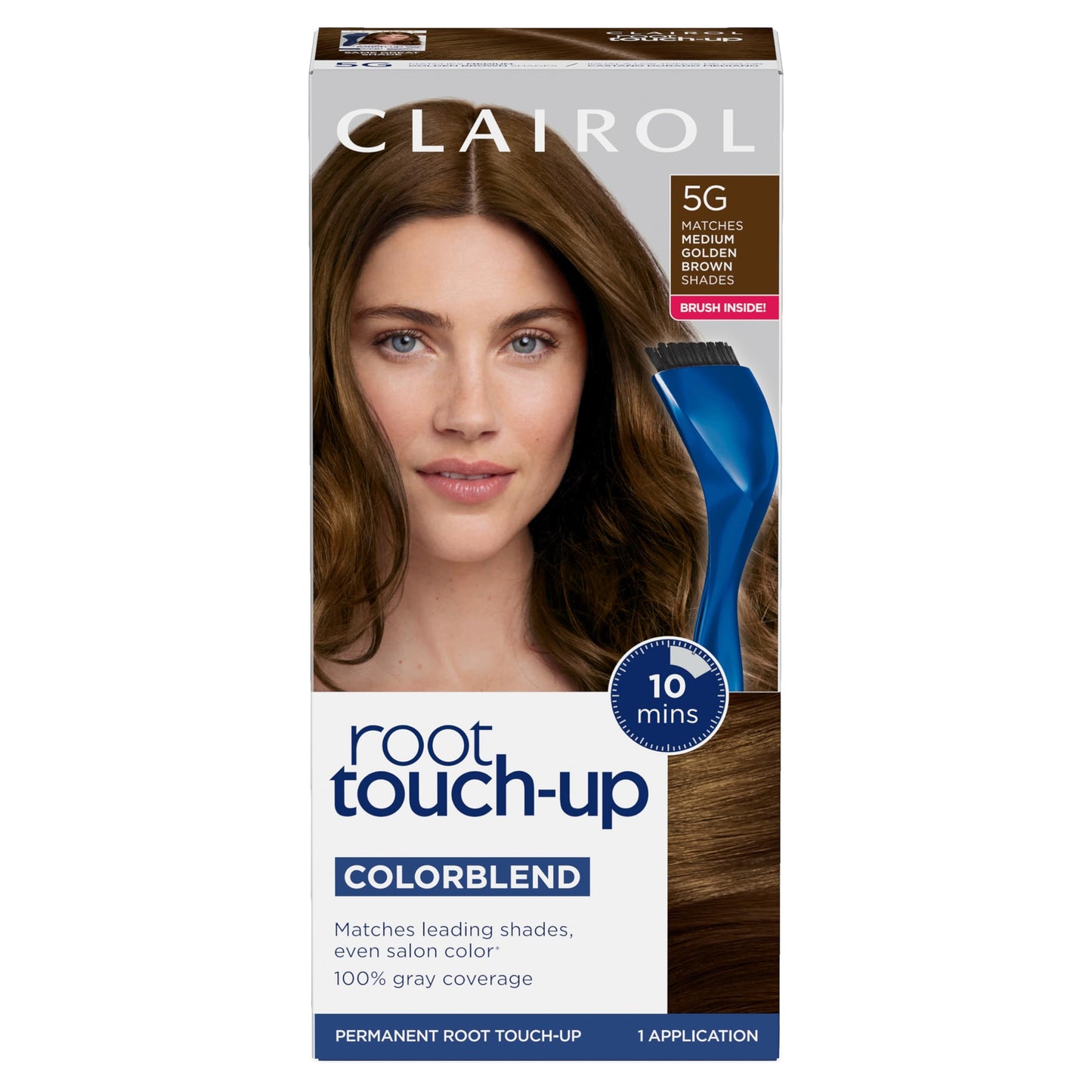 Clairol Root Touch-Up by Nice'n Easy Permanent Hair Dye, 5G Medium Golden Brown Hair Color, Pack of 1 Beauty & Personal Care Clairol