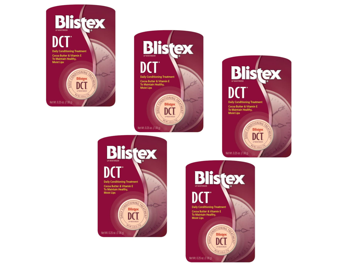 Blistex DCT Daily Conditioning Treatment, 0.25 oz (Bundle of 5) Beauty & Personal Care Blistex