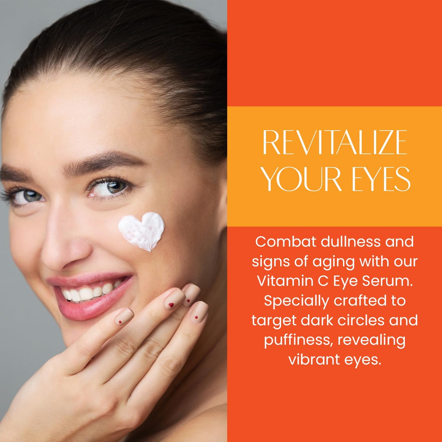 The Beauty Standard Vitamin C Under Eye Serum - Anti-Aging, Reduces Puffiness, Dark Circles & Wrinkles, Hydrating - Dermatologist Tested, Korean Skin Beauty & Personal Care The Beauty Standard