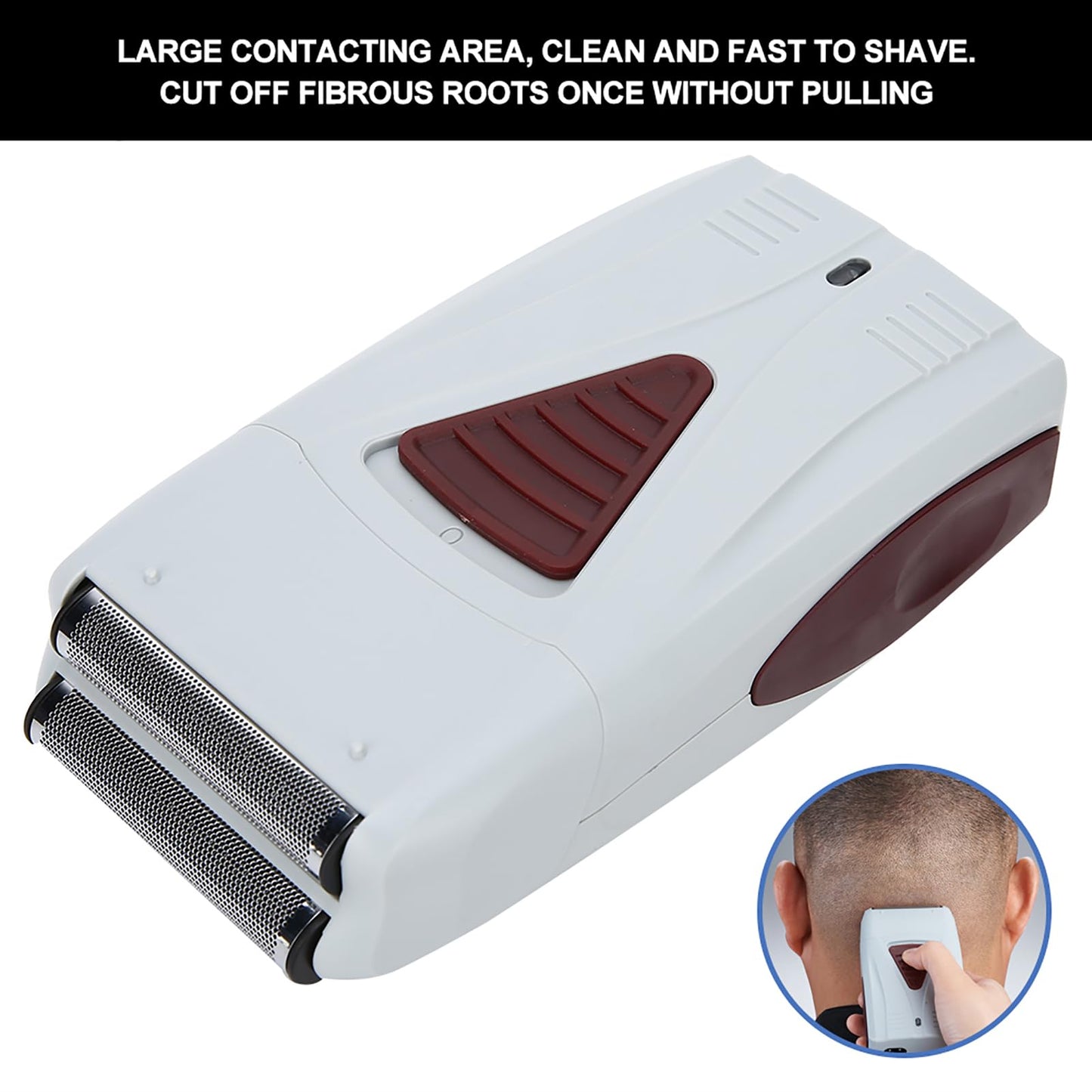 Dioche USB Rechargeable Reciprocating Electric Shaver Beard Trimmer for Tool, Shaving Tools, Styling Tools, Dry Electric Shaver Accessories Grey Beauty and Personal Care Dioche