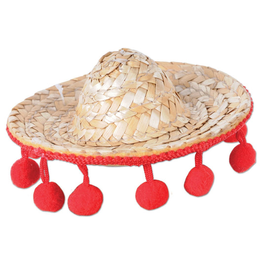 Sombrero Hair Clip Party Accessory (1 count) (1/Pkg) Beauty & Personal Care Beistle