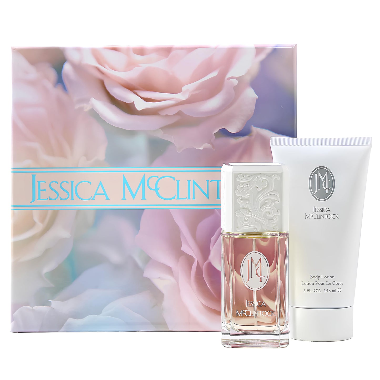 Jessica McClintock 2 Piece Gift Set for Women (3.4 Ounce Eau de Parfum Spray + 5.0 Ounce Body Lotion) Beauty & Personal Care Jessica McClintock