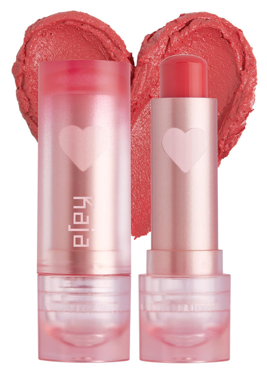Kaja Love Blur Lip Balm - 03 Tangy Love - Soft & Comfort Semi-Matte Blurring Daily Color - Shea Butter, Avocado Oil, Citrus Unshiu Peel Extract Beauty and Personal Care Kaja