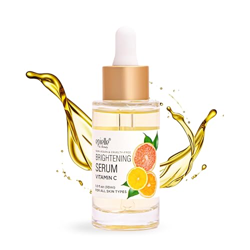 Epielle Vitamin C Serum with Collagen & Hyaluronic Acid, Restore Hydration & Reduce Dark Spots, Vegan & Cruelty-Free, Korean Skin Care, 1.0 fl oz Beauty & Personal Care Epielle