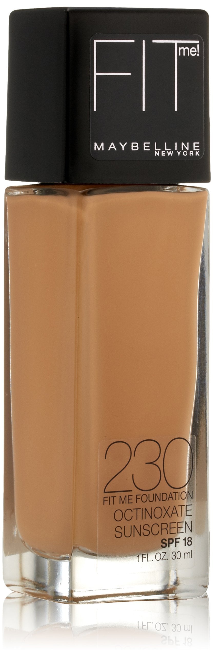 Maybelline Fit Me Dewy + Smooth Foundation, Natural Buff, 1 fl. oz. (Packaging May Vary)