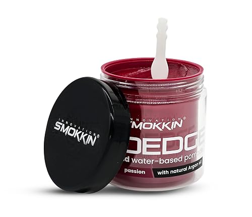 Smokkin Pro Edge Hair Styling Gel Alcohol-Free, Water-Based Pomade with Strong Hold & Argan Oil No Flakes, Edge Control, Twist & Braid Gel for Men Beauty & Personal Care INNOVATION SMOKKIN