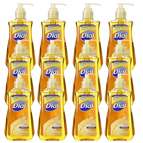 Dial Gold with Moisturizer Antibacterial Hand Soap 7.5 oz (Pack of 12) Beauty & Personal Care Dial