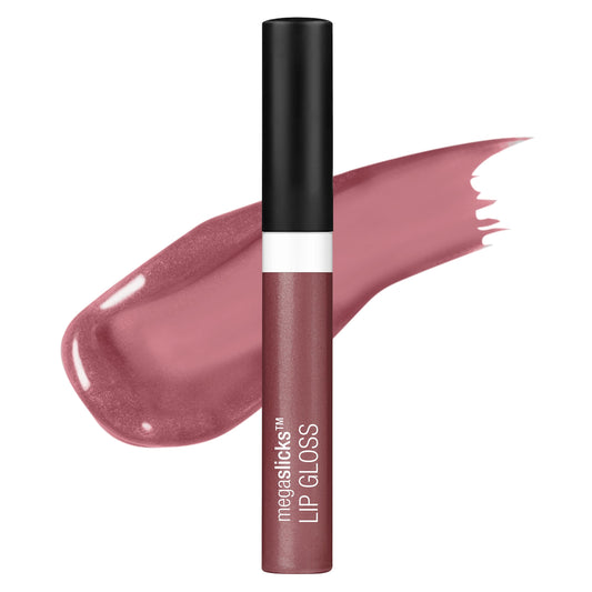 wet n wild MegaSlicks Lip Gloss, Ultra-Glossy, Vitamin-E Enriched, Ultra-Gloss High Shine Moisturizing, Cruelty-Free & Vegan - Rasp-berry Voice Beauty & Personal Care wet n wild