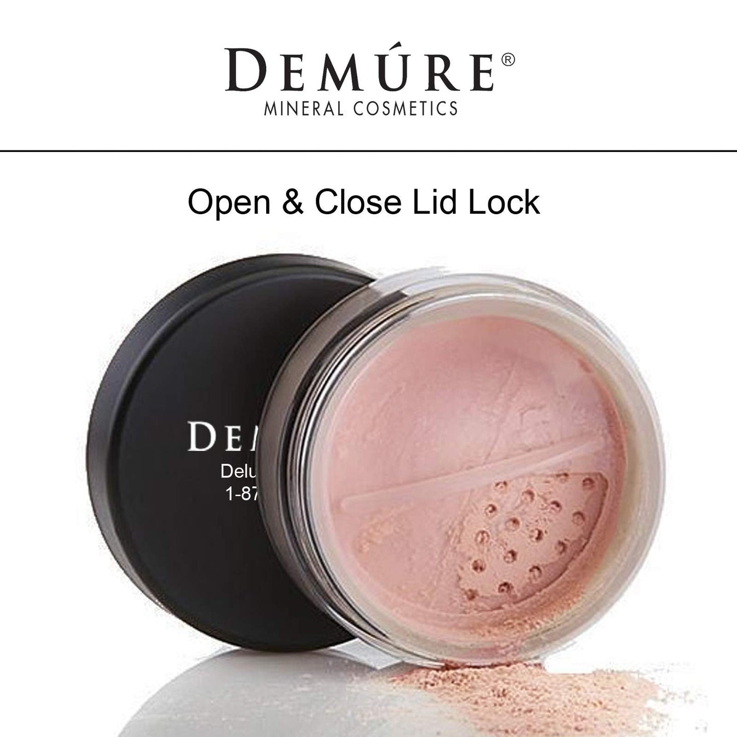 Demure's Bloom Natural Blush Powder - Loose, Professional, Cruelty Free Beauty & Personal Care DEMÚRE