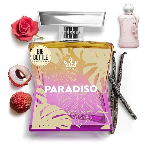Eternal Fragrance - Eternal Paradiso - Inspired by Delina - 3.4 oz (100ml) - Eau de Parfum - Vegan - Clean Ingredients - Perfume for Women - 2000 Beauty & Personal Care Eternal Fragrance
